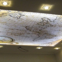 Потолок Double Vision карта мира, купить в Гомеле
